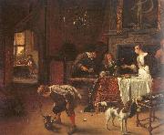 Jan Steen Easy Come, Easy Go oil painting reproduction